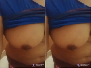 Today Exclusive-Horny Desi Bhabhi Shows Her Boobs and Pussy part 67