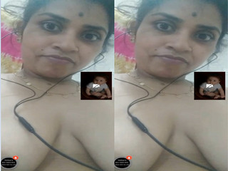 Today Exclusive- Desi Bhabhi Shows her Boobs and Pussy Masturbating Part 4