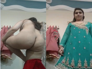 Today Exclusive- Desi Girl Changing Her Cloths