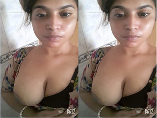 Today Exclusive- Cute Bangla Girl Shows her Boobs and Pussy part 5