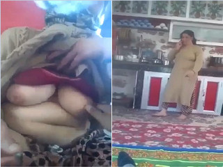 Today Exclusive- Paki Wife Shows her Boobs