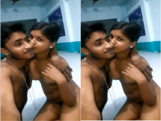 Today Exclusive-Desi Lover Record Nude Selfie After Fucking