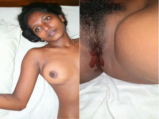 Today Exclusive-Sexy Tamil Girl Shows her Nude Body and Fucked Part 2
