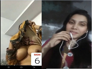 Today Exclusive -Cute Desi Girl Shows Her Boobs and pussy part 5
