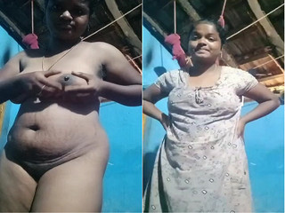 Today Exclusive- Tamil Girl Shows Nude Body