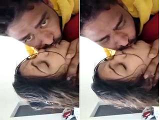 Today Exclusive- Desi Lover Romance in Hotel Room New Clip