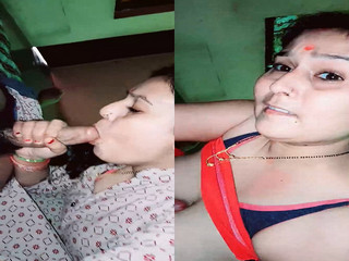 Sexy Bihari Wife Blowjob and Fucking Part 1
