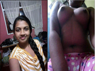 Exclusive- Cute Indian Girl Showing Her Boobs and Wet Pussy