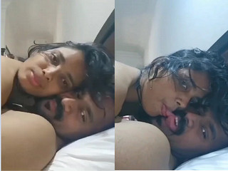 Desi Lover Bathing and Fucking Part 1
