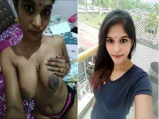 Today Exclusive- Desi Tamil Girl Blowjob and Hard Fucked By Lover