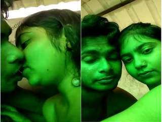 Exclusive- Desi Clg Lover Kissing