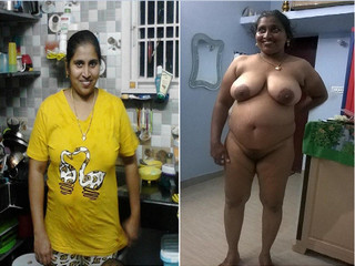 Exclusive- Big Boob Telugu Bahbhi Bathing