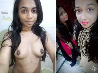 Today Exclusive- Super Sexy look Desi Girl Strip Her Cloths and Showing her Boob and Pussy