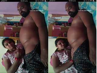 Today Exclusive- Horny Tamil Couple Romance and Handjob On Liver app Show