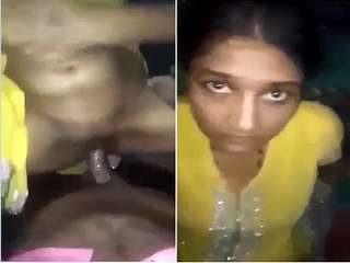 Today Exclusive- Desi Village Girl hard Fucked by lover