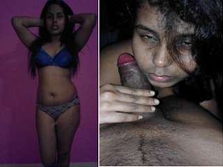 Today Exclusive- Sexy Lankan Girl Sahasrika Blowjob and Sex With Lover Part 1