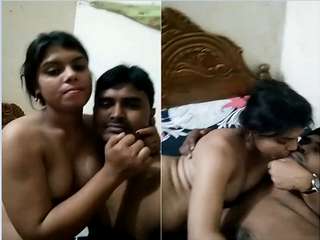 Today Exclusive- Horny Desi Couple Romance and Sex Part 2