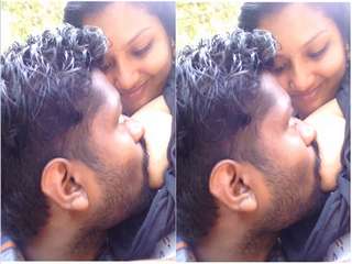 Today Exclusive- Super Hot look Mallu Girl Boob Sucking By Lover