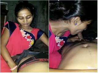 Today Exclusive- Sexy Gujarati Bhabhi Sucking Lover Dick With Clear Audio
