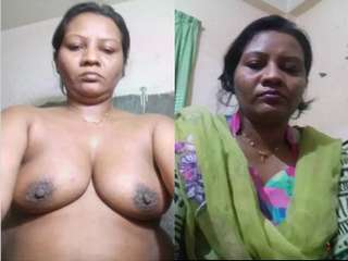 Today Exclusive- Horny Desi Aunty Showing Her Nude Body On Video call Part 2